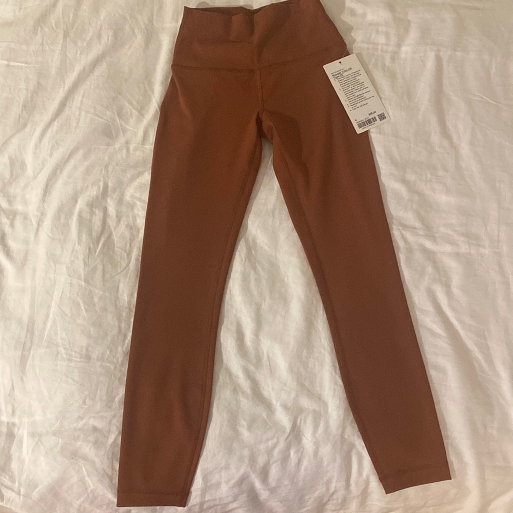 Lululemon leggings rust/orange